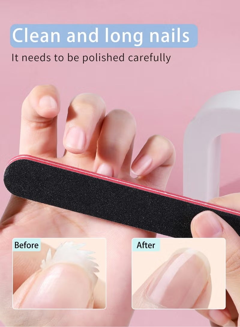 شي إن طقم مبرد أظافر احترافي – مكون من قطعتين لتشكيل وتلميع الأظافر - Image 4